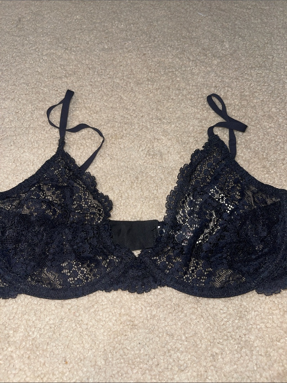 free people lace underwire bra